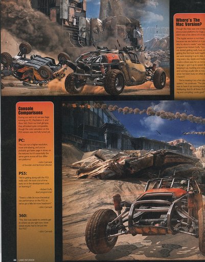 Rage (2011) - Сканы RAGE из Game Informer